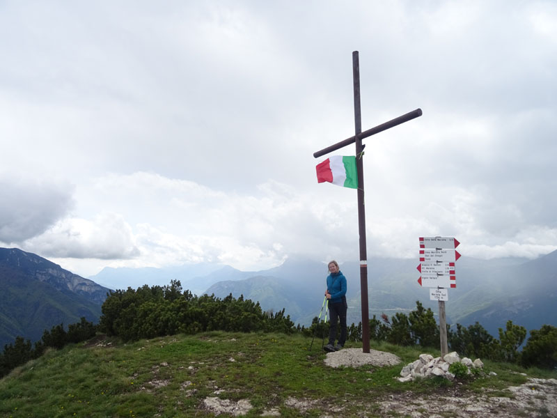 Cima Marzola, quota 1738 e quota 1736 m.